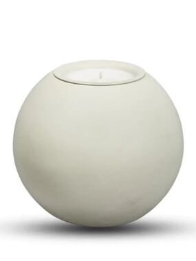 K Lawrence Collection DISCONTINUED Round Candle Holder NATURAL